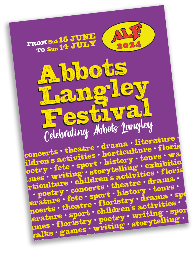 Abbots Langley Festival Event Guide 2024 cover